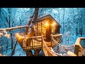 Unique & Cozy Winter Getaways (Treehouse, A-frame, Log Cabin)