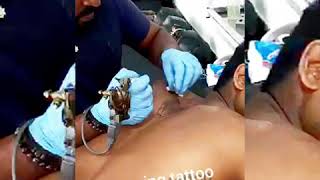 timelaps tattoo video | wolf tattoo | tattoo lifestyle in sri lanka