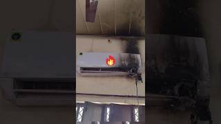 Air Conditioner Fire