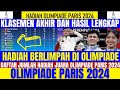 WOW MENGGIURKAN..!! HASIL LENGKAP INDONESIA DI OLIMPIADE PARIS 2024..!! Klasemen Akhir Olimpiade