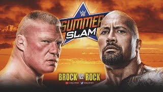 Dwayne "the Rock" Johnson VS Brock Lesnar  SUMMERSLAM 2002