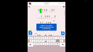 Cryptogram: The Solution For Level 260! - Step by Step Word Brain Puzzle