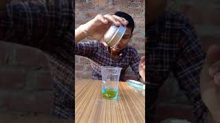 🔎🔭Simple Science Experiment | Mixing Sanitizer And Mustered Oil | What Will Happen? #shorts #viral