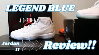 I Got Em, But Did I Need Em? 🤔 - Jordan 11 Legend Blue Review!!!