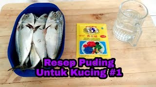 Resep puding untuk kucing #1 : ikan