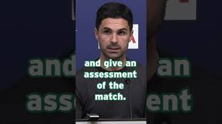 Mikel Arteta does his best  Mourinho impression by criticising the referee without criticising him