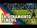 Entrenamiento desde el Nido - Club América Femenil