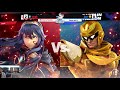 Winner's Semis - Jar (Captain Falcon) vs NOVA|vest (Lucina) - Smash on the Harbour #203