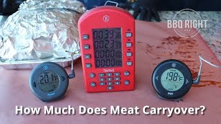 Meat Carryover Experiment | How Much Does Meat Carry Over?