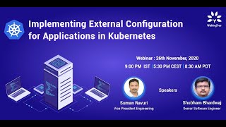 Implementing External Configuration for Applications in Kubernetes