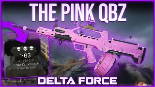 This PINK QBZ is a menace (156 Kills) - Delta Force