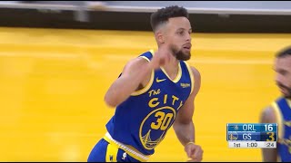 Stephen Curry Hits 10 Threes, Drops 40-Piece Against Magic