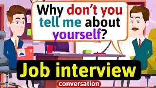 Job interview in English (Practice English Conversation) Improve English Speakin