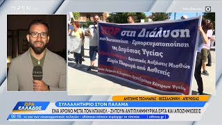 Συλλαλητήριο στον Παλαμά για την προστασία των κατοικιών  | OPEN TV