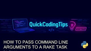 Ruby Tutorial: pass command line arguments to a rake task