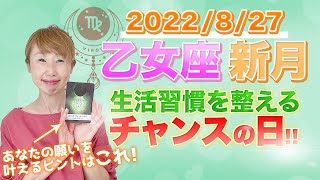 2022/8/27  乙女座新月✨✨あなたの願いを叶えるヒント⭐️