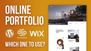 Architecture Portfolio Website Platforms // Which platform to use?