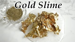 【ASMR】金箔スライム☆Gold Leaf Slime【音フェチ】