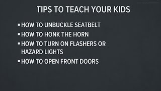 Four things to teach kids about preventing hot car deaths