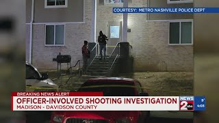 Officer-involved shooting investigation underway in Madison