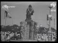 INDIA: POLITICS: French Liberation day ceremony at Pondicherry (1946)