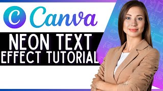 How to Make Neon Text in Canva (Quick Canva Tutorial)