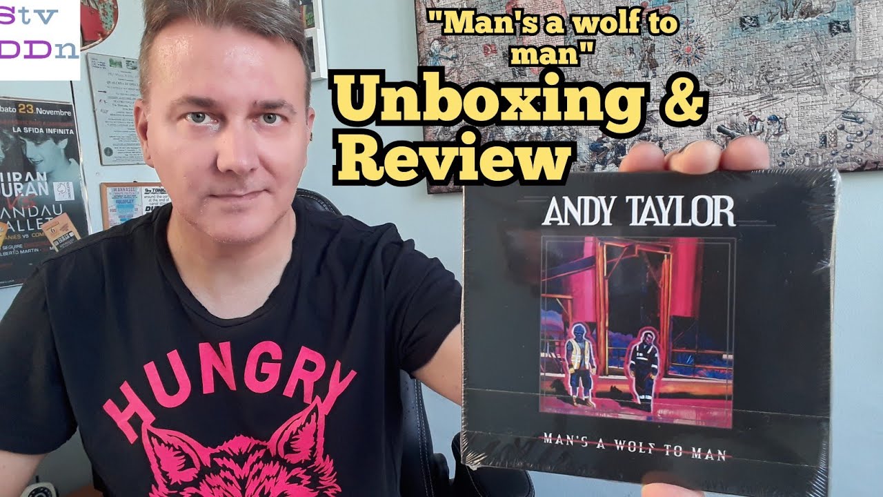 Andy Taylor "Man's A Wolf To Man" (Duran Duran) Unboxing And Reaction ...