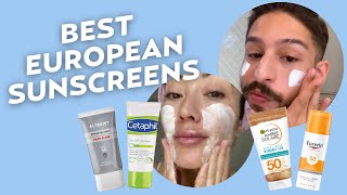 Best Sunscreens for Oily Skin \u0026 Dry Skin You Can Find in Europe with Cosmetic Chemist @GlowByRamon