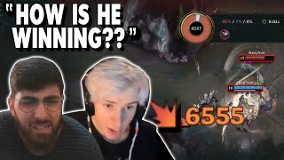 Streamers react to NattyNatt solo-carry on enemy team (multi pov)