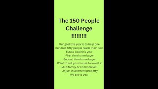 The 150 People Challenge