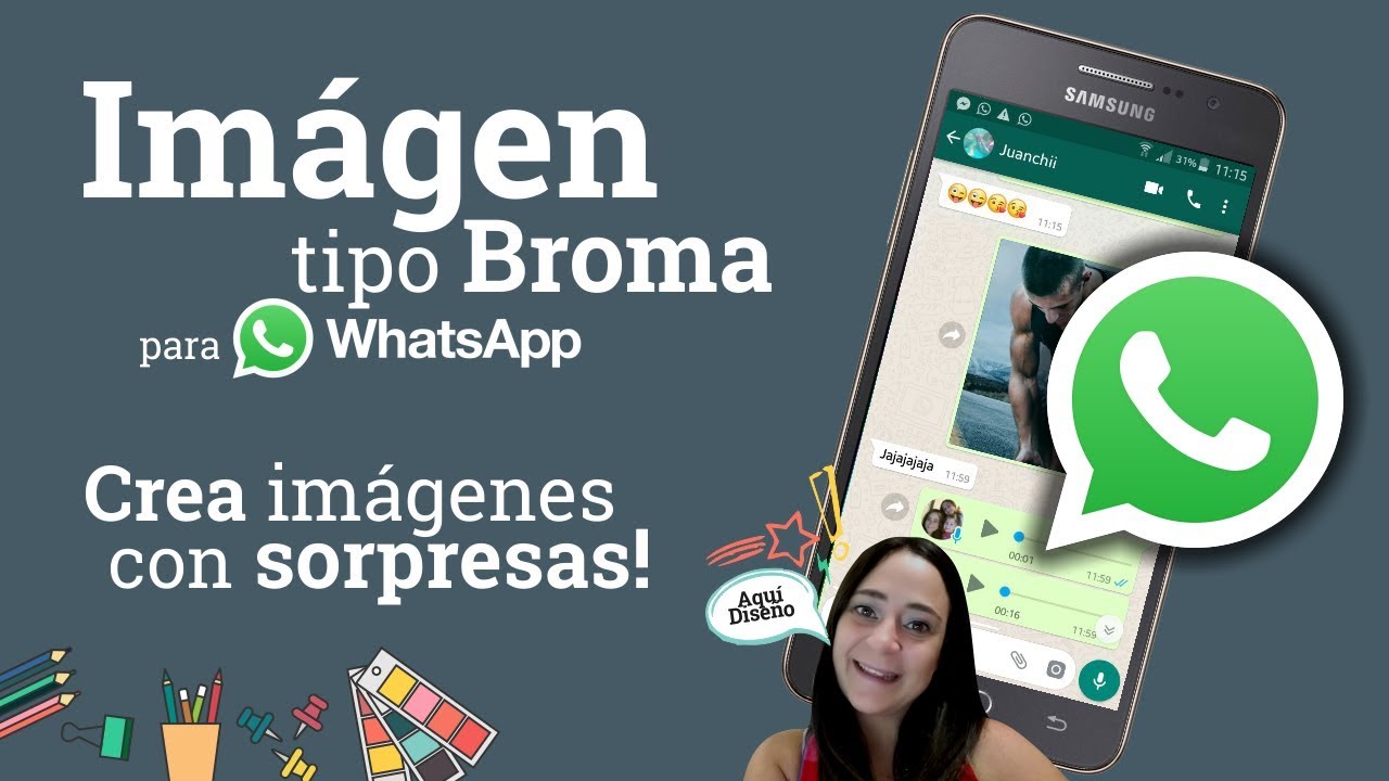 Como Hacer Una Imagen Broma Para Whatsapp 😂 Crea Tus Propias Imagenes ...