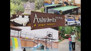 Aalankrita Resort Full Tour With Complete Details | Executive Room - Water Park-Gaming Zone-Food 😎😊