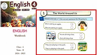 EE 4th standard term 2 English work book answers unit 1 The world around us