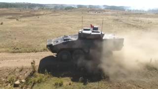 Land 400 CRV contenders live firing