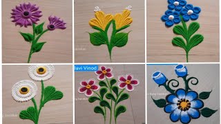 small flower rangoli | fulanchi rangoli | small flower rangoli designs | fulanchi rangoli design