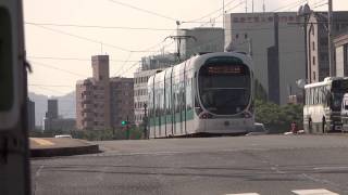 広島電鉄5100形5101号　広電西広島駅付近にて