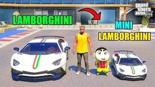 Franklin Lamborghini VS Shinchan Lamborghini in GTA 5 || JNK GAMER