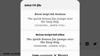 How to install any custom fonts on Samsung OneUi Android 13 [ OneUi 5 ] and below