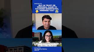 🎙️Buy In Trust Or Personal Name? | Podcast Episode 183 👇 #propertyinvestment