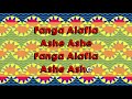 Fanga Alafia Lyric Video