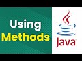 Using Methods (Java Tutorial)