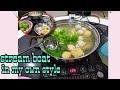 Stream boat for healthy dinner|RONA lynne's vlogs #hotpot #singaporefoods