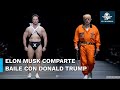 Donald Trump y Elon Musk bailan al ritmo de  “Stayin’ Alive”