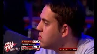 Alec Torelli traps Luke Schwartz with pocket Aces in cash game