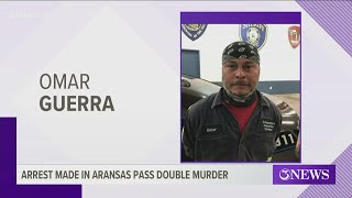 Arrest made in connection with a double homicide in Aransas Pass that killed a brother and sister