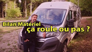 BILAN MATERIELS ❗️ ça roule ou pas ❓ #vanlife On fait le point après 3 ans #vantour - Voyage Voyages