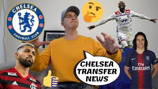 Chelsea Transfer News: CAVANI vs DEMBELE vs GABRIEL BARBOSA || WHO'S BEST?