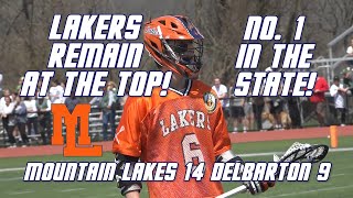 Mountain Lakes 14 Delbarton 9 | Boys Lacrosse Highlights