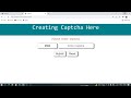 Creating a Captcha using Javascript Only | Simplest way to make Captch | Must Watch