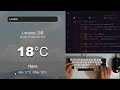 Weather App In Java script - ASMR Programming - No Talking